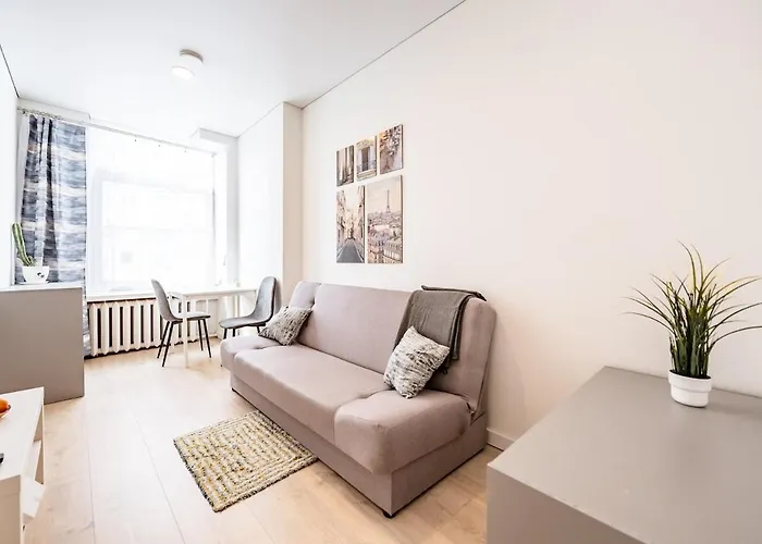 Lägenhet Cozy 1br In Old Town With Free Parking Vilnius